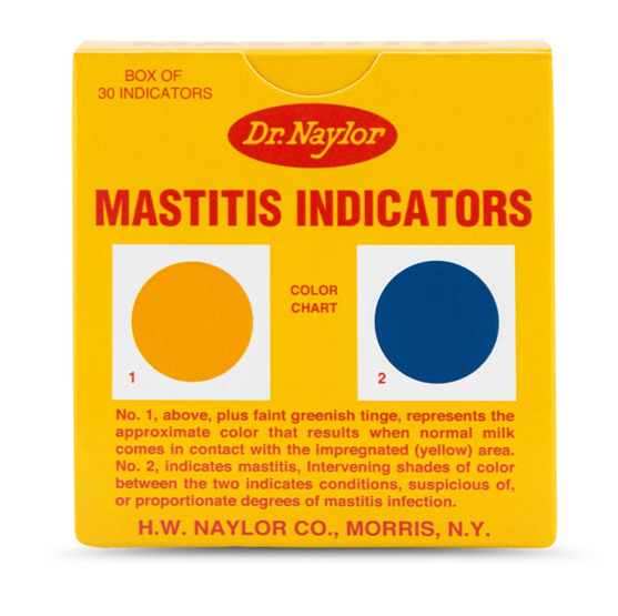 Dr Naylor's Mastitis Indicators 30 count