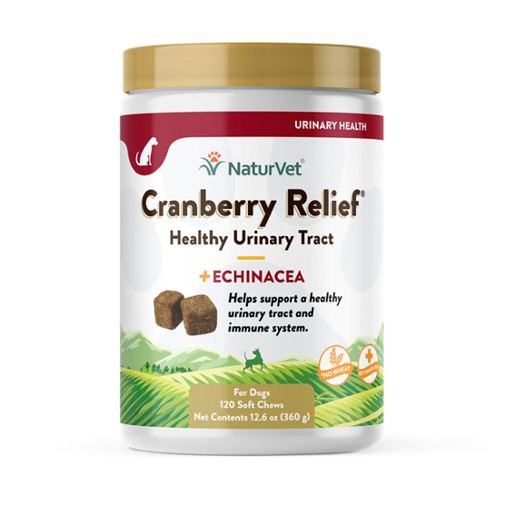 Naturvet Cranberry Relief Chew 120 Count