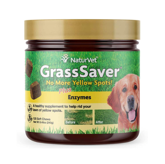 NaturVet Grass Saver Soft Chew 120 Count