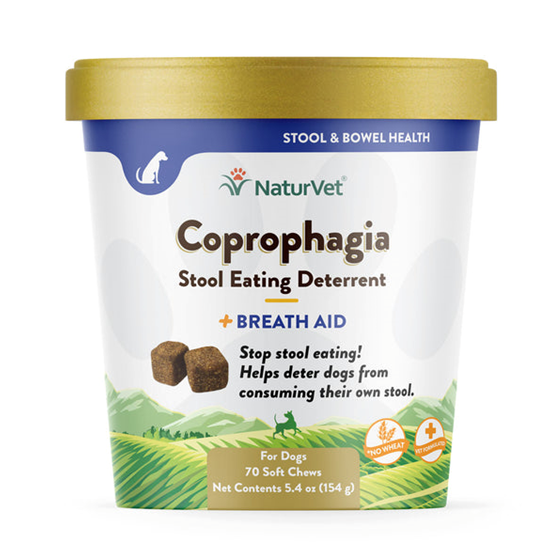 NaturVet Coprophagia Soft Chews 70 count