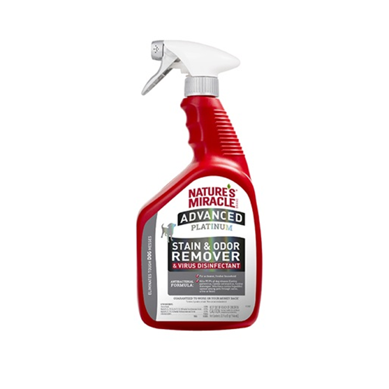 Nature's Miracle Advanced Disinfectant Stain and Odor Remover Spray 32 oz