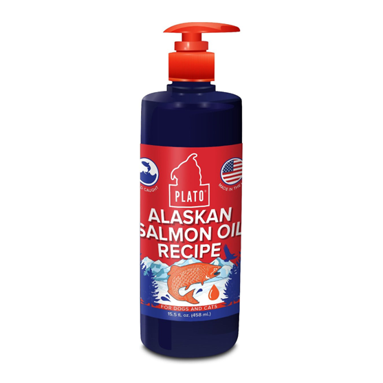 Plato Wild Alaskan Salmon Oil 15.5 oz