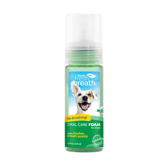 Tropiclean Fresh Breath Oral Foam 4.5oz