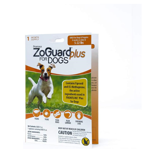 ZoGuard Plus for Dog 5-22 lb 1 pack