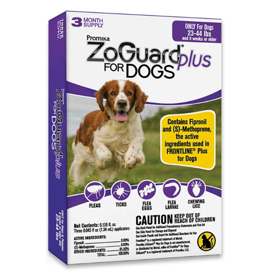 ZoGuard Dog 23-44 lb 3 pack