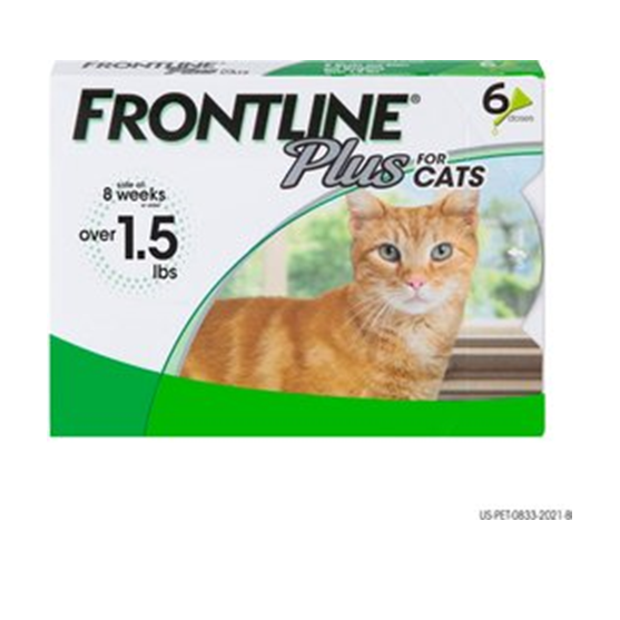 Frontline Plus Cat Green 3 pack