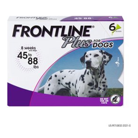 Frontline Plus Dog Purple 3 pack