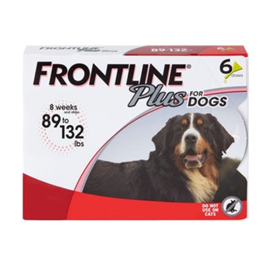 Frontline Plus Dog Red 3 pack