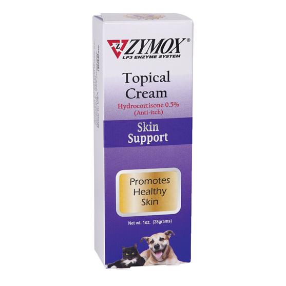 Zymox Topical Cream with Hydrocortisone 1 oz