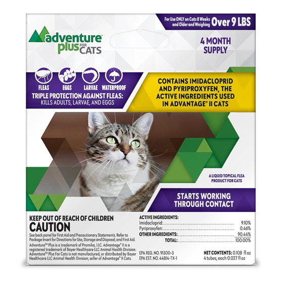Adventure Plus Cat 9 lb 4 pack
