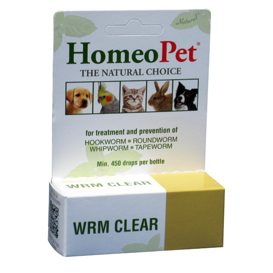 HomeoPets Worm Clear Dog/Cat 15ml