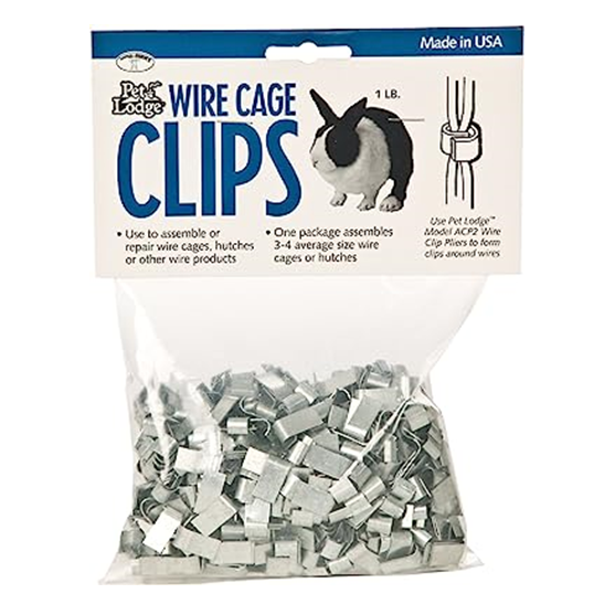 Miller Manufacturing Cage clips 1 lb