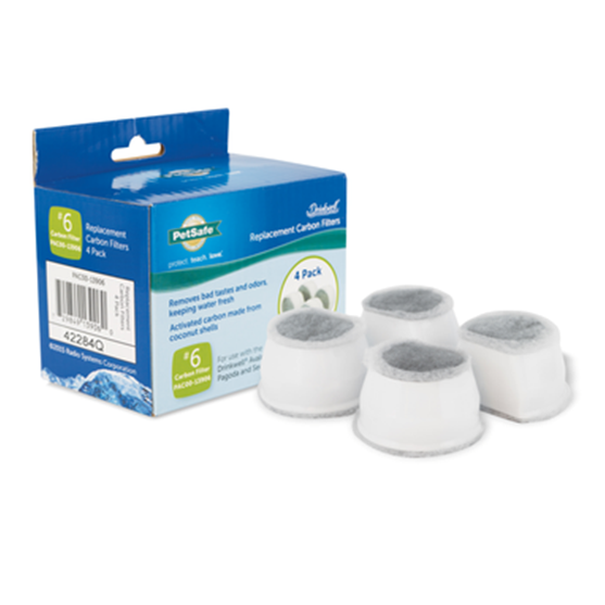 Pet Drinkwell Single Filter 4 pack