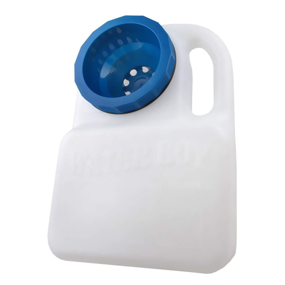 Lixit Water Boy Portable Dog Bowl 3qt
