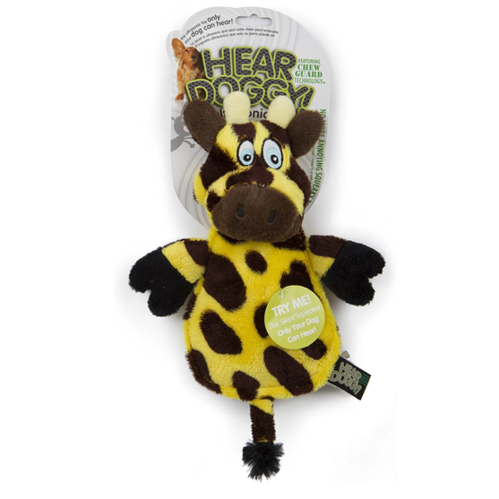 Hear Doggy Flattie Giraffe with Chew Guard