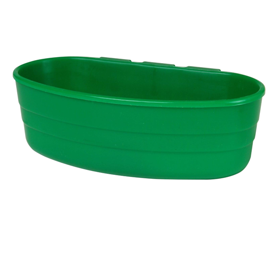 Miller Manufacturing Cage Cup 1/2pt Plastic Green