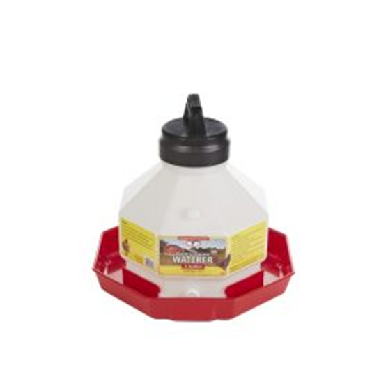 Miller Manufacturing Little Giant Plastic Poultry Fount 3 Gallon