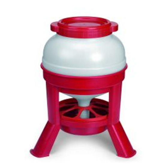 Plastic Dome Poultry Feeder 35 lb