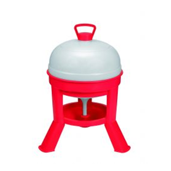 Plastic Dome Poultry Waterer 5 Gallon