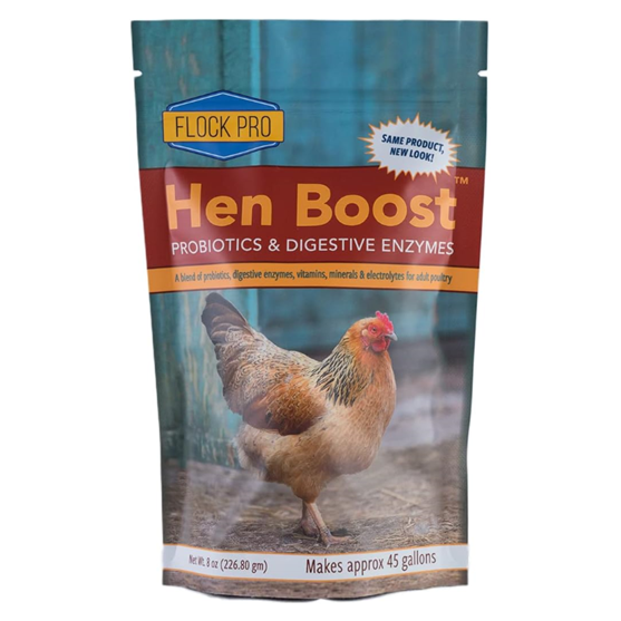 Flock Pro Hen Boost Probiotic Supplement 8 oz
