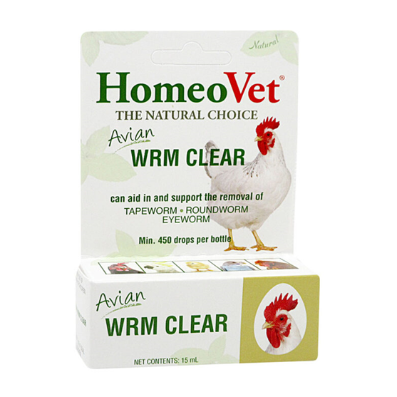 HomeoVetWorm Clear Avian 15ml