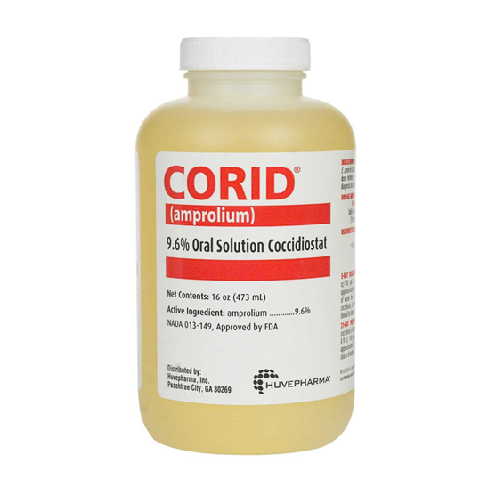 Corid 9.6% Liquid 16 oz