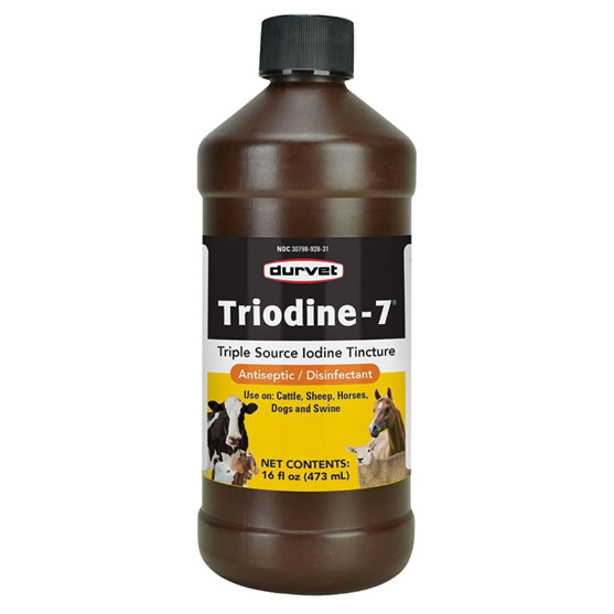 Durvet Triodine 7% 16 oz