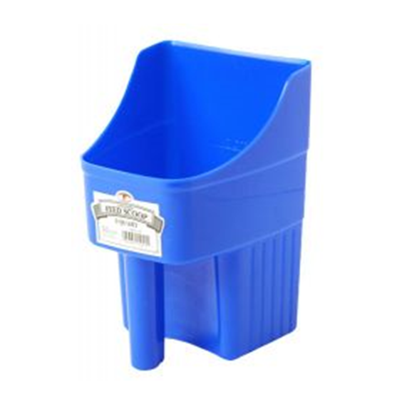 Miller Manufacturing Feed Scoop 3qt Blue