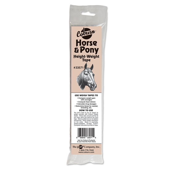 Cobrun Horse/Pony Weight Tape