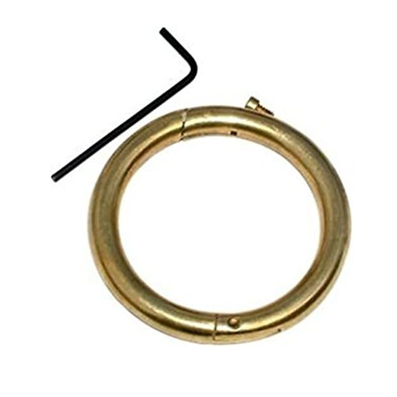 AgriPro Bull Ring 3.5"X3/8" Brass
