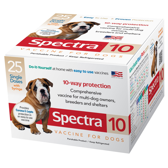 Durvet Canine Spectra 10 Vaccine 1 Dose