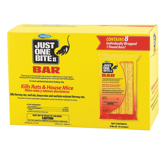 Just One Bite Bar Poison 1 lb 8 Count
