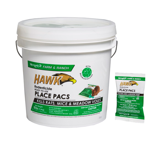 Motomco Hawk Place Pack 1.5 oz 86 count