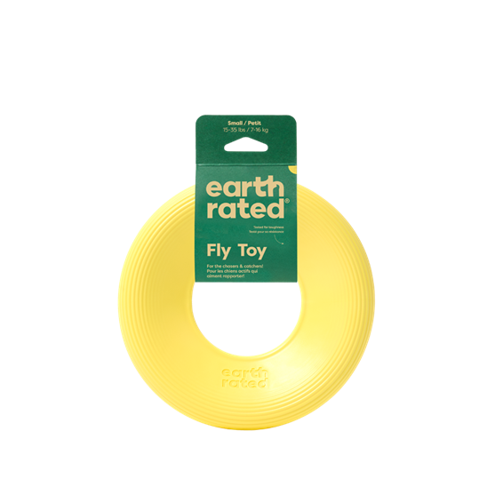 EARTH RATED YELLOW FLY TOY SML