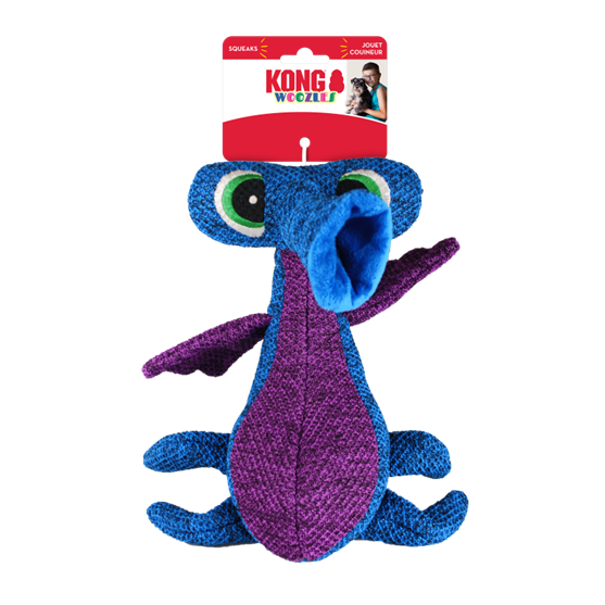 Kong Toys Woozles Blue RWZ21