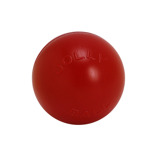 Jolly Ball Push and Play Dog Toy 10" Red