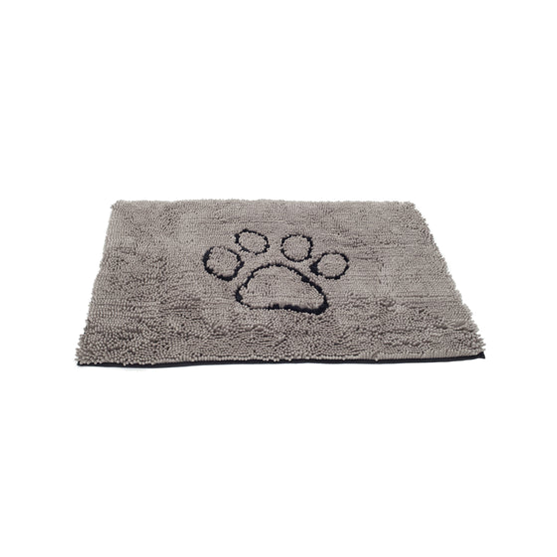 Dirty Dog Doormat Medium Gray