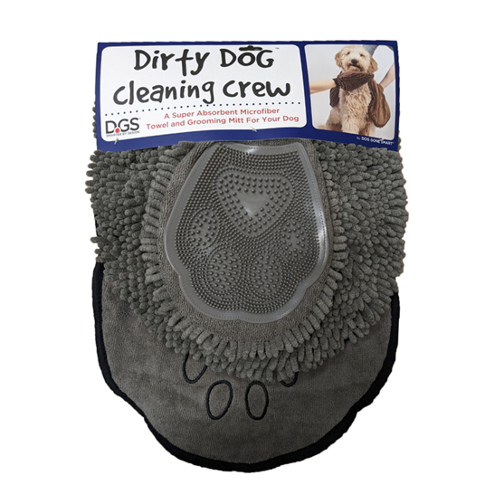 Dirty Dog Cleaning Crew Gray