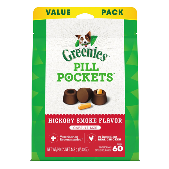 Greenies Pill Pockets Hickory Dog 15.8 oz