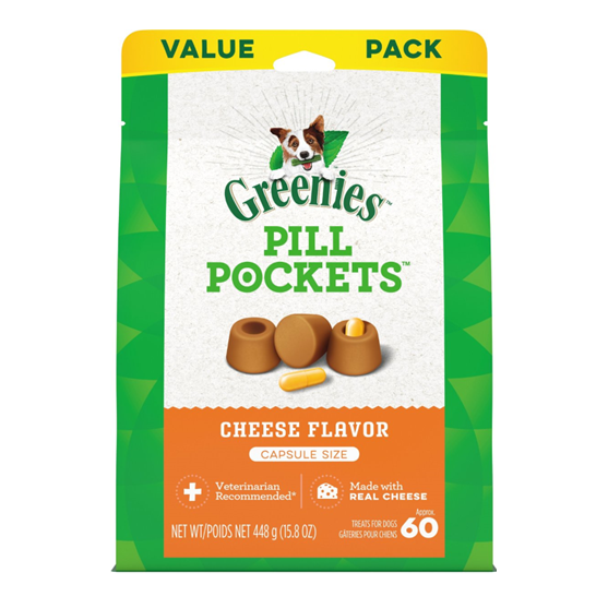 Greenies Pill Pockets Cheese Dog 15.8 oz