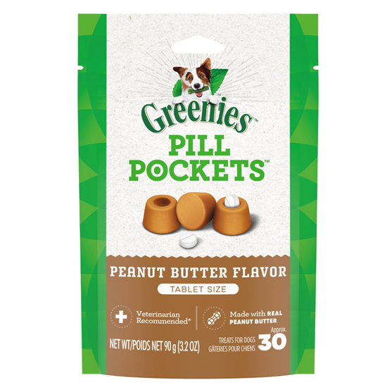 Greenies Pill Pockets Peanut Butter Dog 7.9 oz