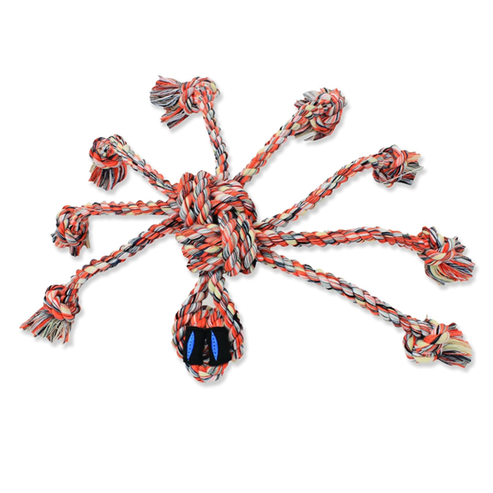 Mammoth Spider Medium 11" Rope Toy
