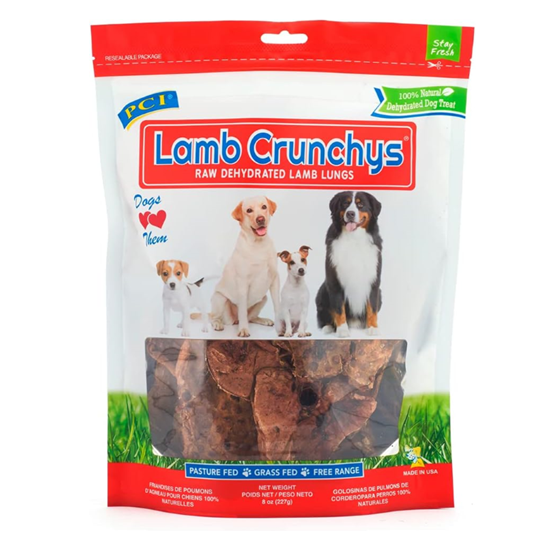 Pet Center Lamb Crunchys (Lung) 8 oz