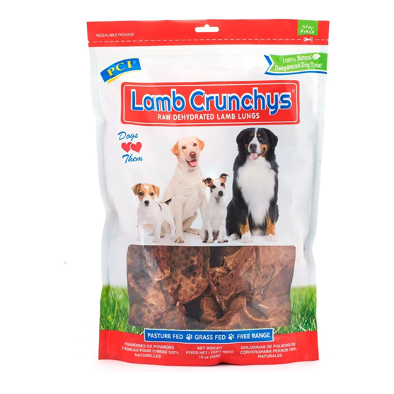 Pet Center Lamb Crunchys (Lung) 1 lb