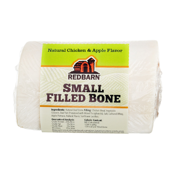 Redbarn Natural Filled Bone Chicken/Apple Small