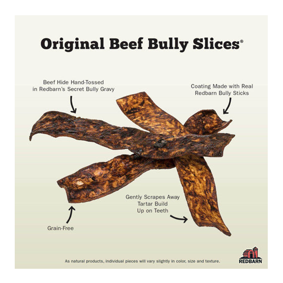 Redbarn Bully Slice Natural Each