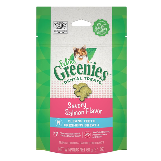 Greenies Feline Salmon 2.1 oz
