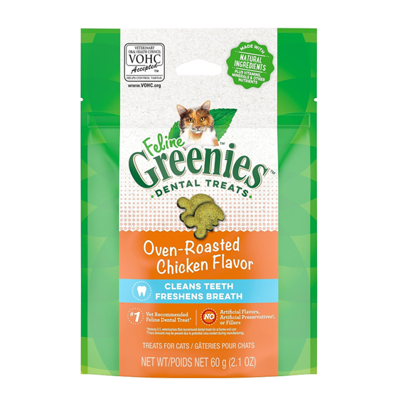 Greenies Feline Roast Chicken 2 oz