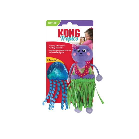 Kong Hula Cat and Jelly Fish Cat Toy
