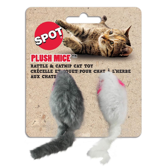 Spot Smooth Fur Mice 2 pack